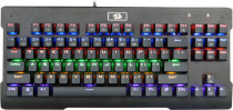 Клавиатура DEFENDER проводная, механическая, переключатели Outemu Blue, подсветка клавиш, USB, Redragon Visnu, чёрный (75025)