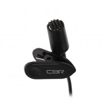 Микрофон CBR петличный, jack 3.5 мм (CBM 010 Black)