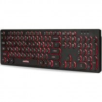 Клавиатура SMARTBUY проводная с подсветкой ONE 328 USB Black (SBK-328U-K)