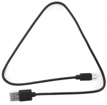 Кабель ГАРНИЗОН USB 2.0 Pro AM/microBM 5P, 0.5м, пакет (GCC-mUSB2-AMBM-0.5M)