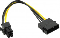 Переходник ORIENT питания для PCI-Ex видеокарт Molex 4pin (M) - 6pin (C511)