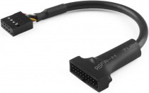 Переходник GREENCONNECT USB 2.0 / 19 pin USB 3.0 0.15m (GCR-U2U3)