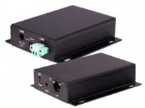 Удлинитель OSNOVO Ethernet (VDSL), (комплект передатчик+приёмник), расстояние передачи Ethernet до 3000м по витой паре, скорость передачи 55 Мбит/с (300м), 10 Мбит/с (1000м), 3 Мбит/с (1500м), передатчик вх.RJ45,вых. клм., приёмник вх. клм., вых.RJ45, питание DC12В/4,5Вт. (TA-IP+RA-IP)