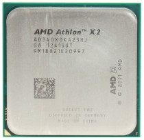 Процессор AMD Socket FM2, Athlon X2 340, 2-ядерный, 3200 МГц, Turbo: 3600 МГц, Trinity, Кэш L2 - 1 Мб, 32 нм, 65 Вт, OEM (AD340XOKA23HJ)