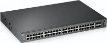Коммутатор ZYXEL управляемый, уровень 2, 48 портов Ethernet 1 Гбит/с, 4 uplink/стек/SFP (до 10 Гбит/с), установка в стойку, XGS2210-52 (XGS2210-52-EU0101F)