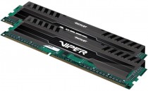Комплект памяти PATRIOT MEMORY 8 Гб, 2 модуля DDR-3, 12800 Мб/с, CL9-9-9-24, 1.5 В, радиатор, 1600MHz, Viper 3 Black Mamba, 2x4Gb KIT (PV38G160C9K)