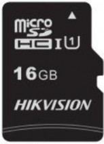 Карта памяти HIKVISION 16 Гб, microSDHC, чтение: 92 Мб/с, запись: 20 Мб/с, C1 (HS-TF-C1/16G)
