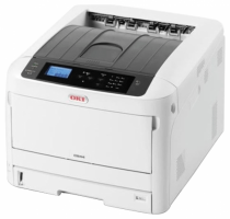 Принтер OKI светодиодный, цветная печать, A3, двусторонняя печать, ЖК панель, сетевой Ethernet, Wi-Fi, AirPrint, C844dnw (47074304)