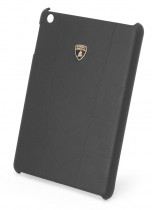Чехол IMOBO Кожаный для задней панели iPad mini Lamborghini Aventador (черный) (LB-HCIPDMI-AV/D1-BK)