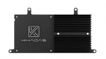 Радиатор KHADAS VIMs Heatsink Heatsink designed for VIMs, Aluminum, Black, VIMs Thermal Pad (KAHS-V-001)