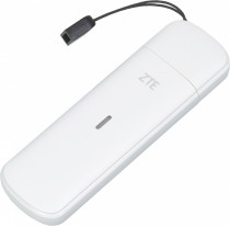 Модем ZTE 2G/3G/4G MF833R USB Firewall +Router внешний белый (MF833R white)