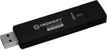 Флеш диск IRONKEY 32 Гб, USB 3.1, аппаратное шифрование, защита паролем, водонепроницаемый корпус, D300 Serialized Managed (IKD300SM/32GB)