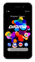 Смартфон DIGMA Q401 3G HIT 8Gb 1Gb серый титан 3G 2Sim 4