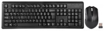 Клавиатура + мышь A4TECH V-Track 4200N клав:черный мышь:черный USB беспроводная Multimedia (4200N(GR-92+G3-200N)--3702IC)