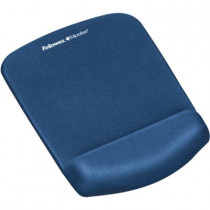 Коврик для мыши FELLOWES PlushTouch, с пенным основанием FoamFusion, синий. (FS-92873)