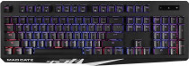 Клавиатура MAD CATZ S.T.R.I.K.E. 4 чёрная US layout, Cherry Red Switch, RGB подсветка, аллюминиевая рама, USB (KS13MMUSBL000-0)
