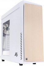 Корпус ZALMAN Midi-Tower, без БП, с окном, подсветка, 2xUSB 2.0, USB 3.0, Audio (Zalman R1 White)