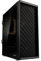 Корпус ZALMAN Midi-Tower, без БП, с окном, 2xUSB 2.0, USB 3.0, Audio, Black (Zalman T7)