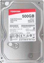Жесткий диск TOSHIBA 500 Гб, SATA-III, 7200 об/мин, кэш - 64 Мб, внутренний HDD, 3.5