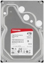 Жесткий диск TOSHIBA 4 Тб, SATA-III, 7200 об/мин, кэш - 128 Мб, внутренний HDD, 3.5