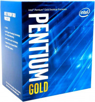Процессор INTEL Socket 1200, Pentium Gold G6400, 2-ядерный, 4000 МГц, Comet Lake, Кэш L2 - 0.5 Мб, Кэш L3 - 4 Мб, UHD Graphics 610, 14 нм, 58 Вт, BOX (BX80701G6400)