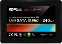 SSD накопитель SILICON POWER 240 Гб, SATA-III, чтение: 550 Мб/сек, запись: 440 Мб/сек, TLC, внутренний SSD, 2.5