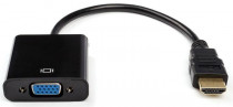 Переходник ATCOM Адаптер HDMI TO VGA (AT1013)
