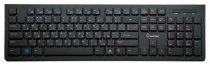 Клавиатура SMARTBUY проводная Slim 206 USB черная (SBK-206US-K)