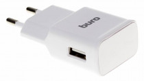 Сетевое зарядное устройство BURO 15 Вт, сила тока 2.4 A, 1x USB (TJ-248W)