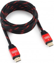 Кабель CABLEXPERT HDMI Gold 3 м v1.4 M/M красный коробка (CC-G-HDMI02-3M)