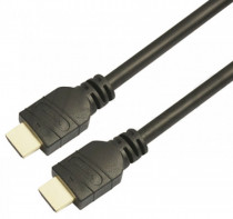 Кабель LAZSO WH-111 HDMI (m)/HDMI (m) 30м. Позолоченные черный (WH-111(30M))