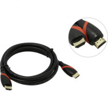 Кабель VCOM HDMI 19M/M ver. 2.0 black red, 1.8m (CG525-R-1.8)