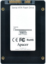 SSD накопитель APACER 128 Гб, SATA-III, чтение: 550 Мб/сек, запись: 450 Мб/сек, TLC, внутренний SSD, 2.5