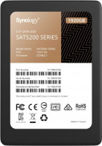 SSD накопитель для СХД SYNOLOGY 1.92 Тб, SATA-III, чтение: 530 Мб/сек, запись: 500 Мб/сек, внутренний SSD, 2.5