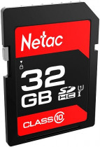 Карта памяти NETAC SDHC 32GB Class 10 UHS-I U1 P600 (NT02P600STN-032G-R)