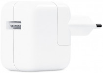 Адаптер питания APPLE для подзарядки iPhone, iPad, мощность: 12 Вт (MGN03ZM/A)