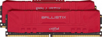 Комплект памяти CRUCIAL 32 Гб, 2 модуля DDR-4, 21300 Мб/с, CL16-18-18-38, 1.2 В, радиатор, 2666MHz, Ballistix Red, 2x16 KIT (BL2K16G26C16U4R)