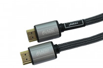Кабель LAZSO WH-111-B HDMI (m)/HDMI (m) 3м. Позолоченные черный (WH-111(3M)-B)