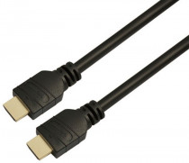 Кабель LAZSO аудио-видео WH-111 HDMI (m)/HDMI (m) 1м. Позолоченные контакты черный (WH-111(1M))