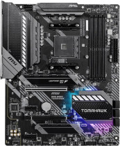 Материнская плата MSI Socket AM4, AMD B550, 4xDDR4, PCI-E 4.0, 2500 Мбит/с, 2xUSB 3.2 Gen1, USB 3.2 Gen2, USB 3.2 Gen2 Type-C, HDMI, DisplayPort, подсветка, ATX (MAG B550 TOMAHAWK)
