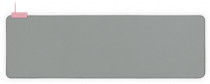 Коврик для мыши RAZER тканевая поверхность, резиновое основание, с окантовкой, 920 мм x 294 мм, толщина 3 мм, подсветка RGB, Goliathus Chroma Extended Quartz, серый, розовый (RZ02-02500316-R3M1)