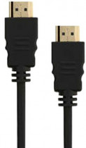 Кабель WIZE HDMI 1.8 м, v.2.0, K-Lock, soft cable, 19M/19M, позол.разъемы, экран, темно-серый, пакет (CP-HM-HM-1.8M)