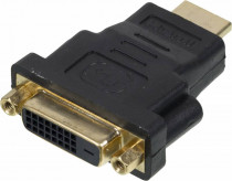 Переходник NINGBO HDMI (m) DVI-D (f) черный (CAB NIN HDMI(M)/DVI-D(F))