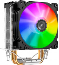 Кулер JONSBO для процессора, Socket 775, 115x/1200, AM2, AM2+, AM3, AM3+, AM4, FM1, FM2, FM2+, 1x92 мм, 2300 об/мин, разноцветная подсветка, TDP 95 Вт (CR-1200)