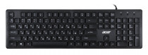 Клавиатура ACER OKW020 черный USB slim (ZL.KBDEE.001)