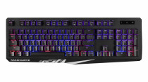 Клавиатура MAD CATZ S.T.R.I.K.E. 2 чёрная (мембрана, RGB подсветка, аллюминиевая рама, USB) (KS13MRRUBL000-0)