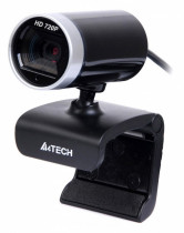 Веб камера A4TECH 1280x720, USB 2.0, 2 млн пикс., автоматическая фокусировка, встроенный микрофон, крепление на мониторе (PK-910P)