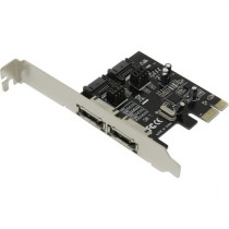Контроллер ESPADA PCI-E, SATA3 2 int + 2 ext, ASM1061 , oem (43084) (ES3A1061)