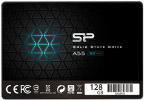 SSD накопитель SILICON POWER 128 Гб, SATA-III, чтение: 550 Мб/сек, запись: 420 Мб/сек, TLC, внутренний SSD, 2.5