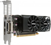Видеокарта MSI GeForce GTX 1050 Ti, 4 Гб GDDR5, 128 бит, LP (GTX 1050 Ti 4GT LP)